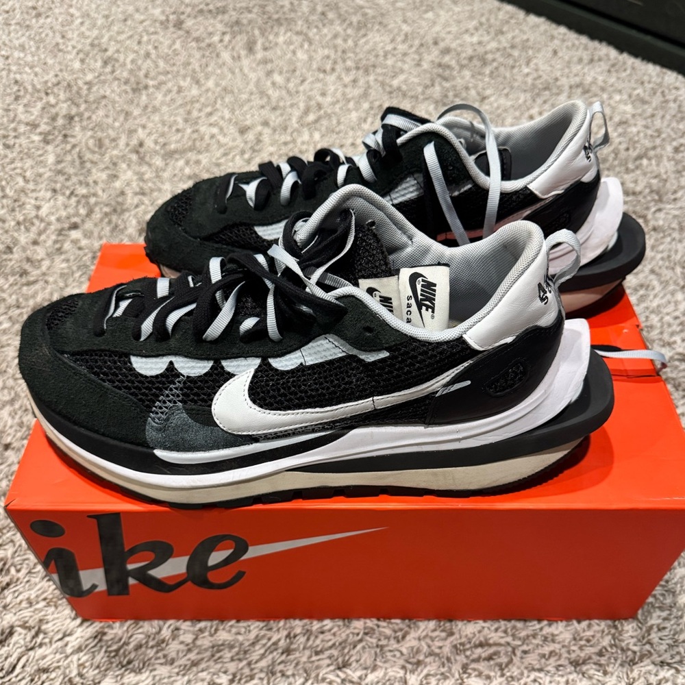 Nike Vaporwaffle - Sacai Black White